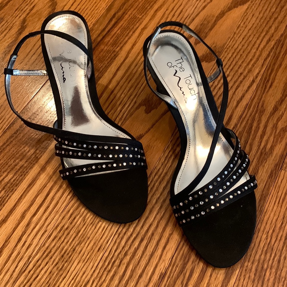 Black Dress Strappy Shoes